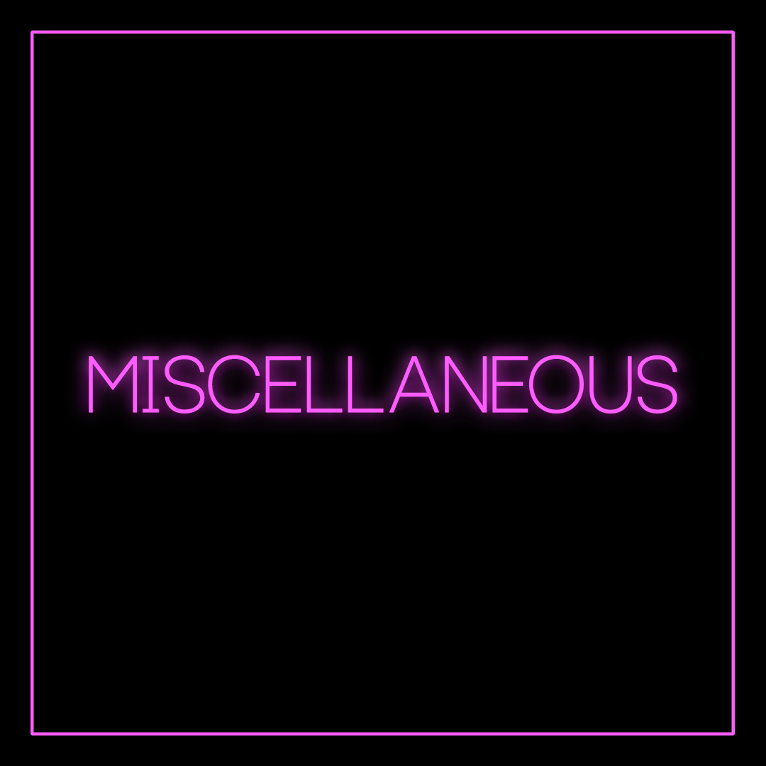 Miscellaneous